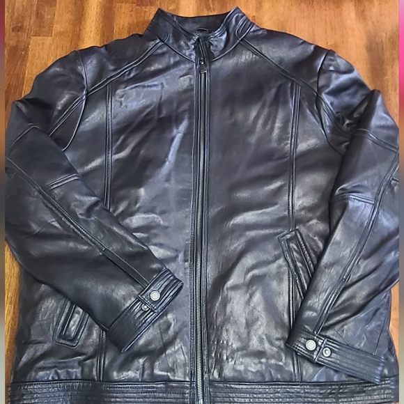 Boston harbor Jackets & Coats Boston Harbor Lamb Leather Jacket